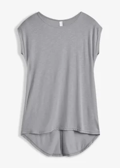 bonprix Shirts & Tops^Longshirt aus Viskose-Mischung grau multi