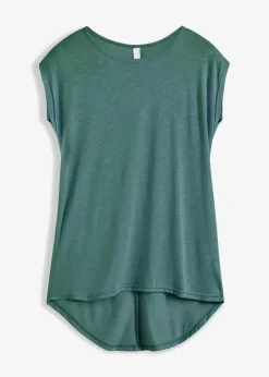 bonprix Shirts & Tops^Longshirt aus Viskose-Mischung graugrün
