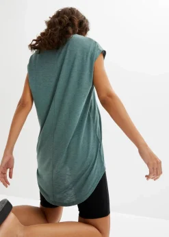 bonprix Shirts & Tops^Longshirt aus Viskose-Mischung graugrün