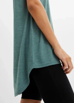bonprix Shirts & Tops^Longshirt aus Viskose-Mischung graugrün