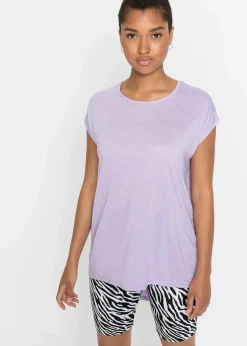 bonprix Shirts & Tops^Longshirt aus Viskose-Mischung zartflieder