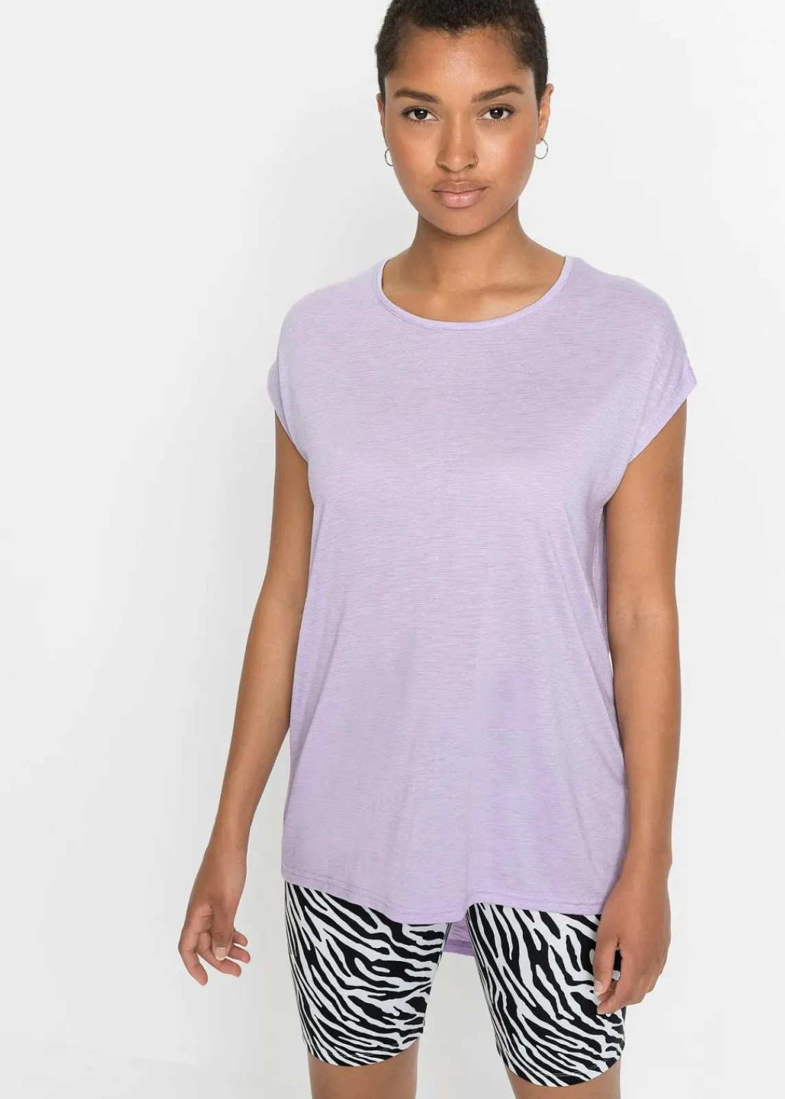 bonprix Shirts & Tops^Longshirt aus Viskose-Mischung zartflieder