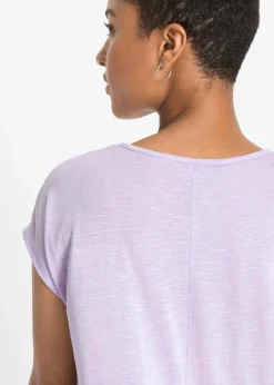 bonprix Shirts & Tops^Longshirt aus Viskose-Mischung zartflieder