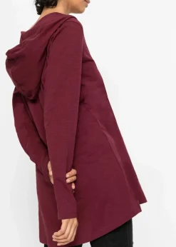 bonprix Shirts & Tops^Longshirt mit Kapuze ahornrot