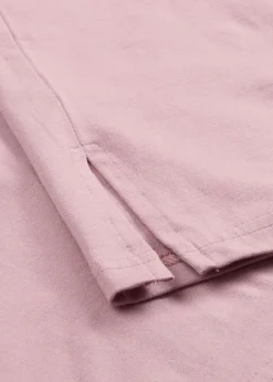 bonprix Bekleidung·Röcke|Basics^Longshirt mit V-Ausschnitt (2er Pack) schwarz+rosenholz