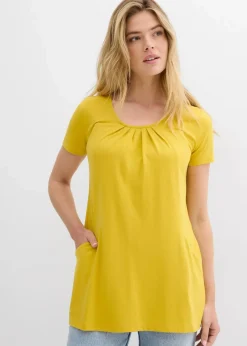 bonprix Shirts & Tops^Longshirt mit Viskose lemoncurry