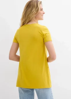 bonprix Shirts & Tops^Longshirt mit Viskose lemoncurry