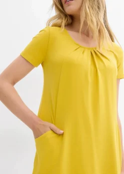 bonprix Shirts & Tops^Longshirt mit Viskose lemoncurry
