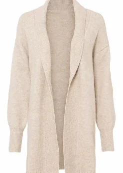 bonprix Bekleidung·Umstandsmode|Bekleidung·Röcke^Longstrickjacke beige meliert
