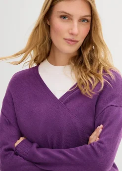 bonprix Pullover & Strickjacken|Basics^Longstrickjacke steingrau