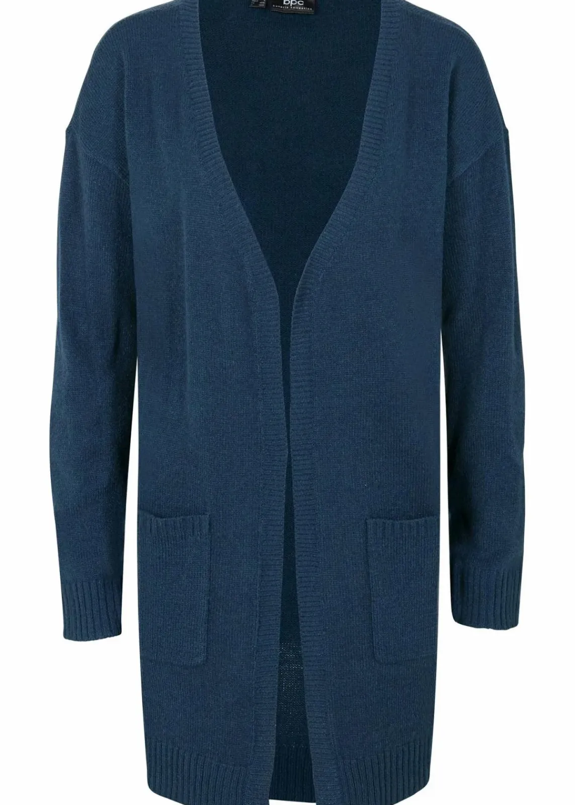 bonprix Pullover & Strickjacken|Basics^Longstrickjacke dunkelblau