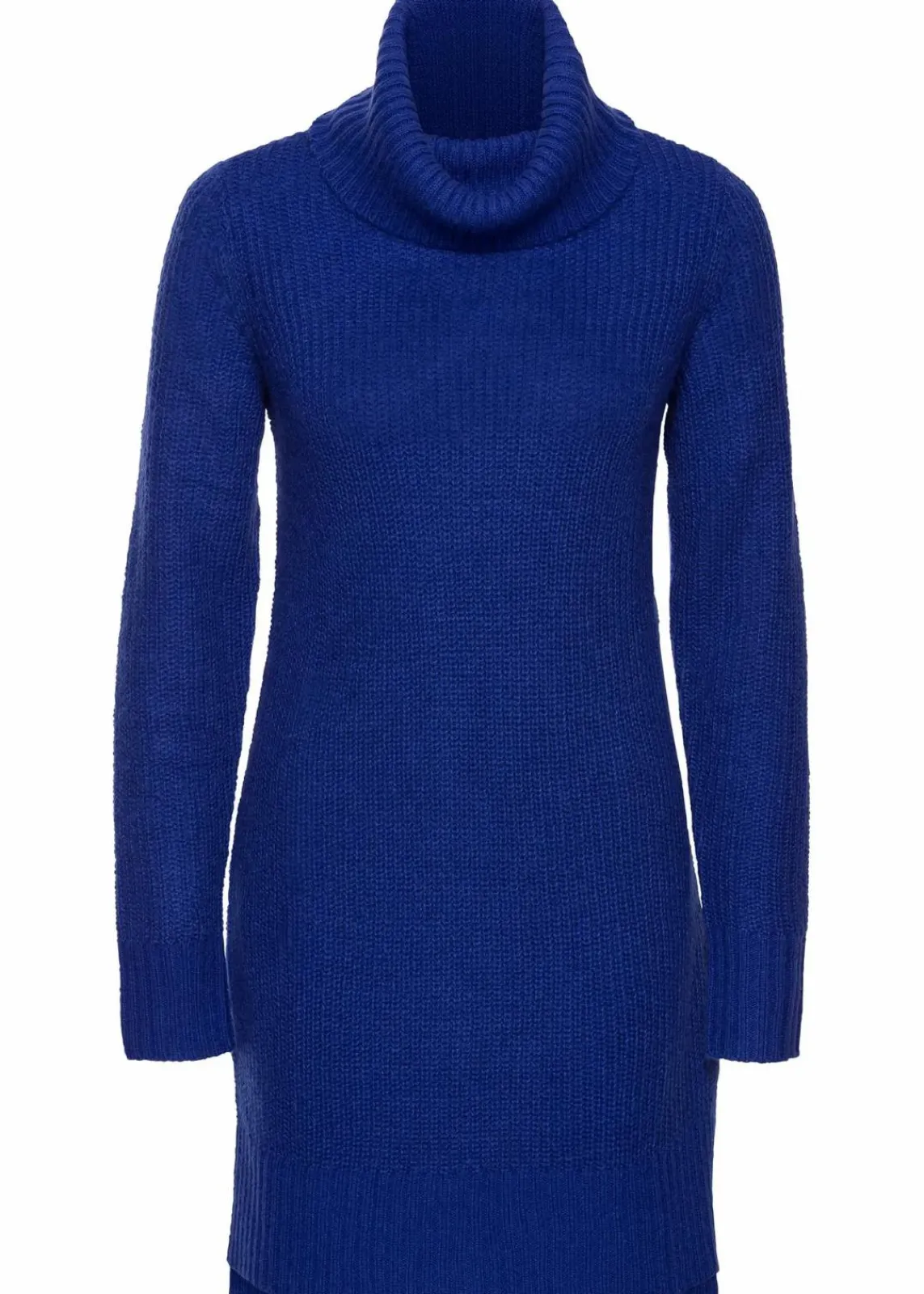 bonprix Pullover & Strickjacken|Strickmode^Long-Strickpullover saphirblau