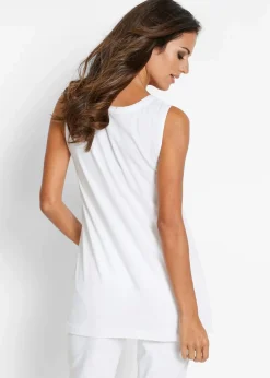 bonprix Shirts & Tops^Long-Top weiß