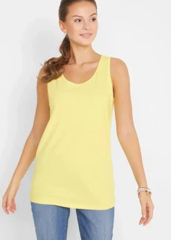 bonprix Shirts & Tops|Basics^Long-Top aus reiner Baumwolle (5er Pack) softrosa + softflieder + mint + softlimette + dunkelblau