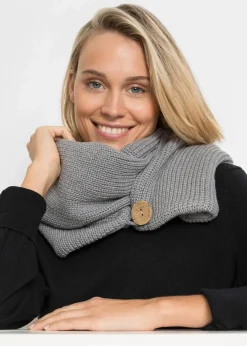 bonprix Schals & Tücher|Schuhe & Accessoires In Spezialgrößen·Tücher & Ponchos^Loop Schal grau