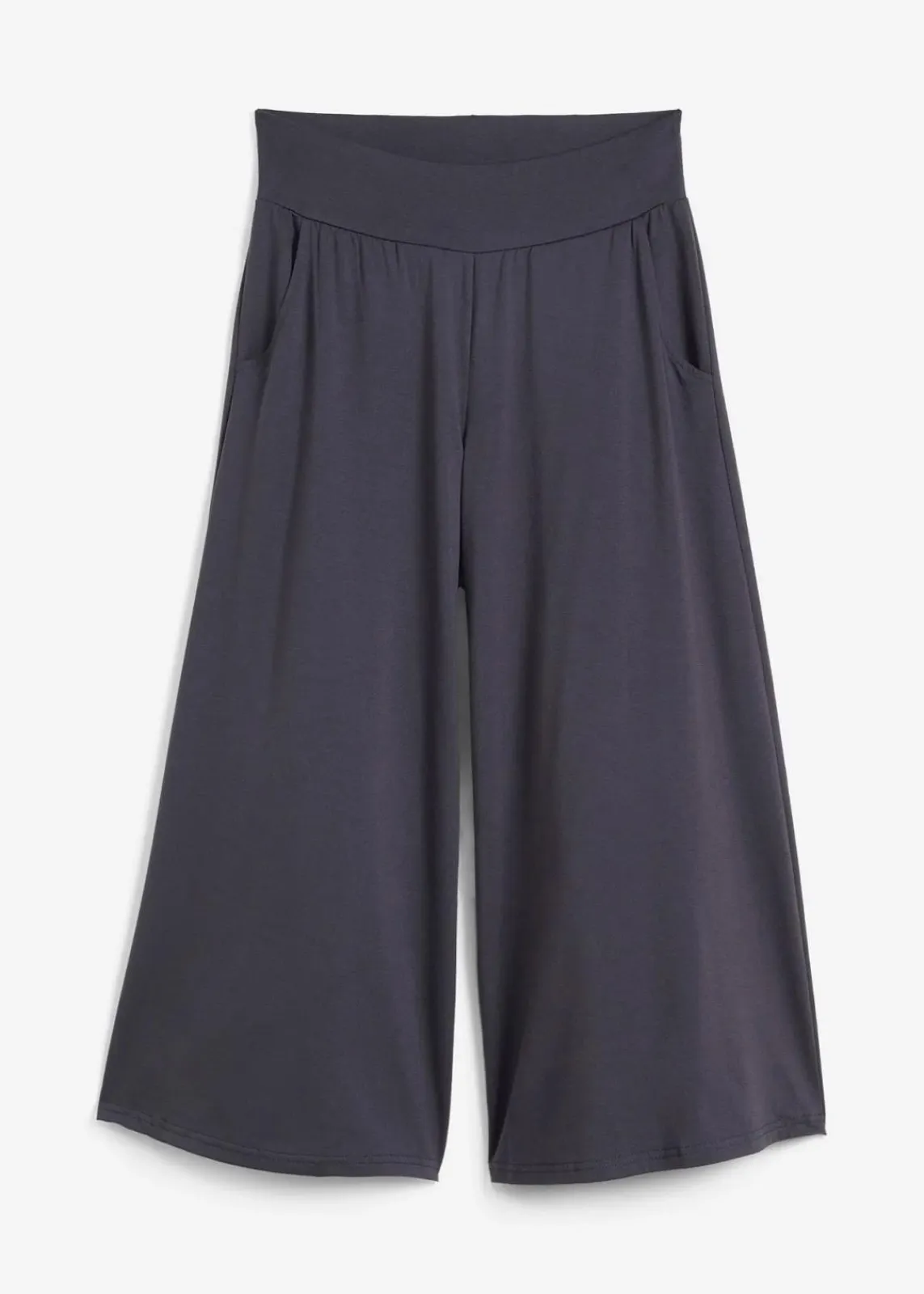 bonprix Nachhaltigere Materialien|Hosen^Loungewear Culotte mit weitem Bein nachtblau