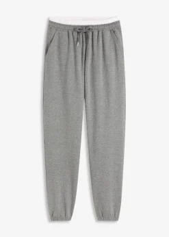 bonprix Wäsche·Homewear|Wäsche·Nachtwäsche^Loungewear Sweathose mit Eingriffstaschen grau meliert