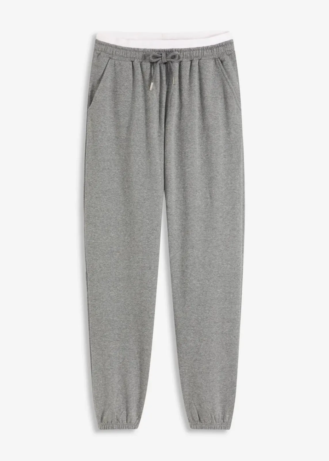 bonprix Wäsche·Homewear|Wäsche·Nachtwäsche^Loungewear Sweathose mit Eingriffstaschen grau meliert