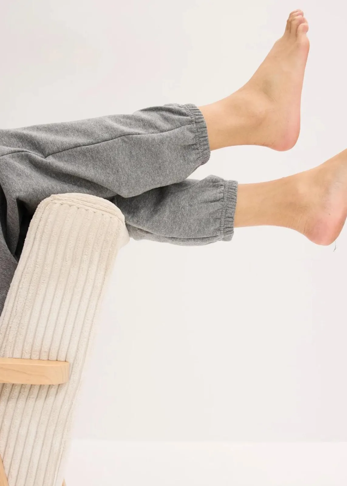 bonprix Wäsche·Homewear|Wäsche·Nachtwäsche^Loungewear Sweathose mit Eingriffstaschen grau meliert