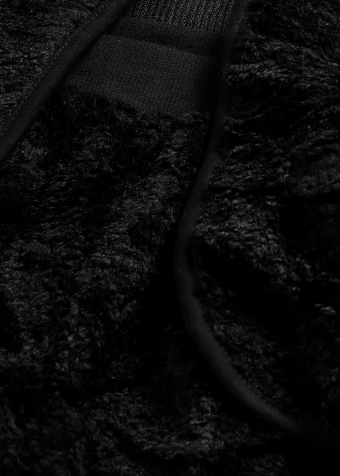 bonprix Wäsche·Homewear|Wäsche·Nachtwäsche^Loungewear Teddy Hausanzug schwarz