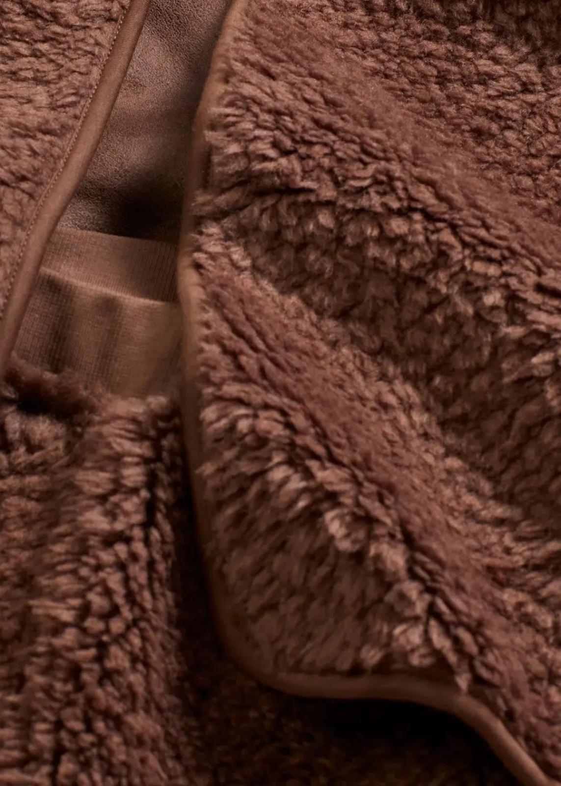bonprix Homewear|Nachtwäsche^Loungewear Teddy Hausanzug lehmbraun