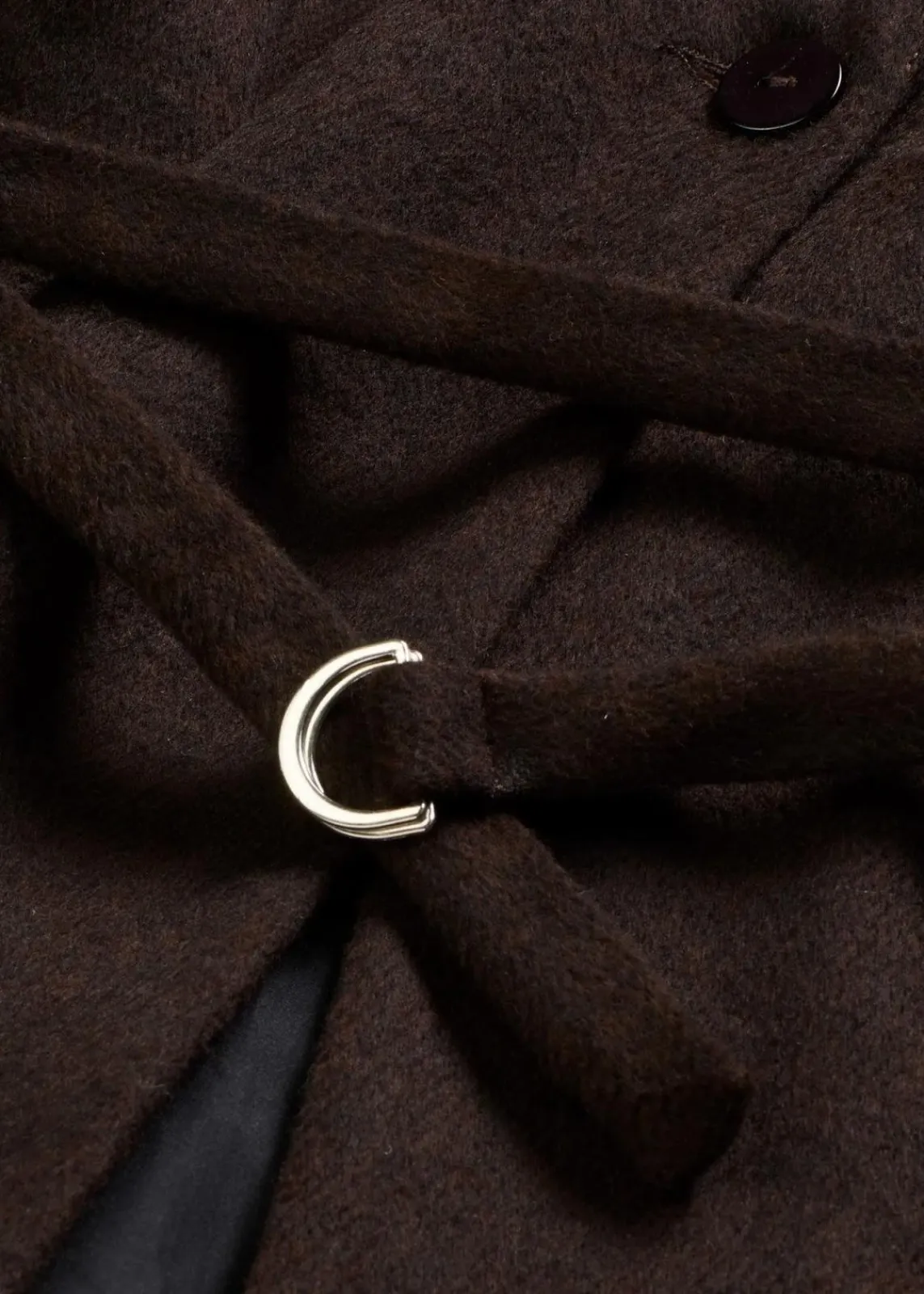 bonprix Bekleidung·Hosen|Jacken & Mäntel^Mantel dunkelbraun/schwarz