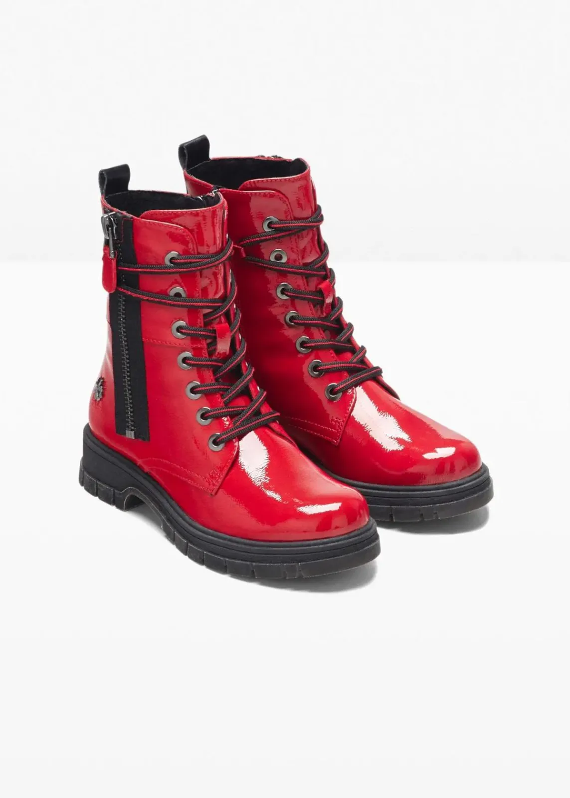 Marco Tozzi High Heels|Boots^by Guido Maria Kretschmer Schnürboots rot
