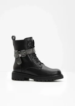 Marco Tozzi High Heels|Gefütterte Winterschuhe^by Guido Maria Kretschmer Schnürboots schwarz