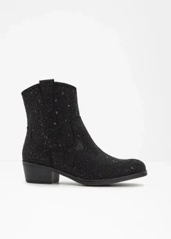 Marco Tozzi High Heels|Stiefeletten^Cowboy Stiefelette schwarz