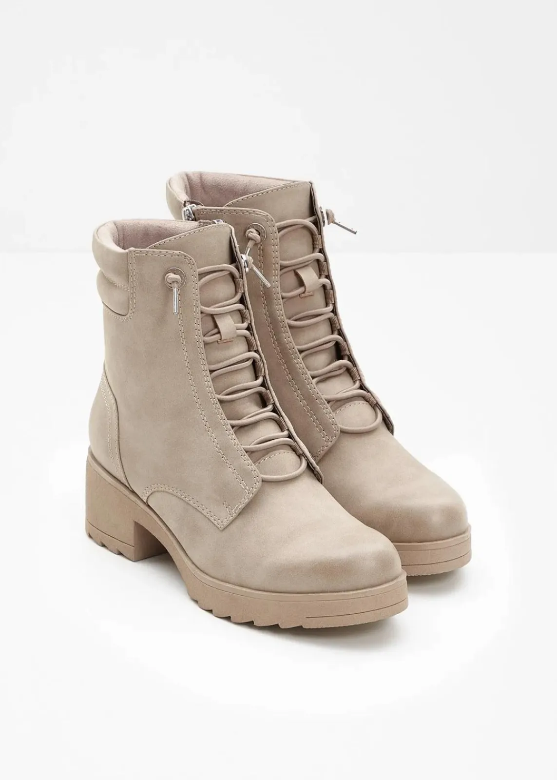 Marco Tozzi High Heels|Boots^Schnürboots taupe