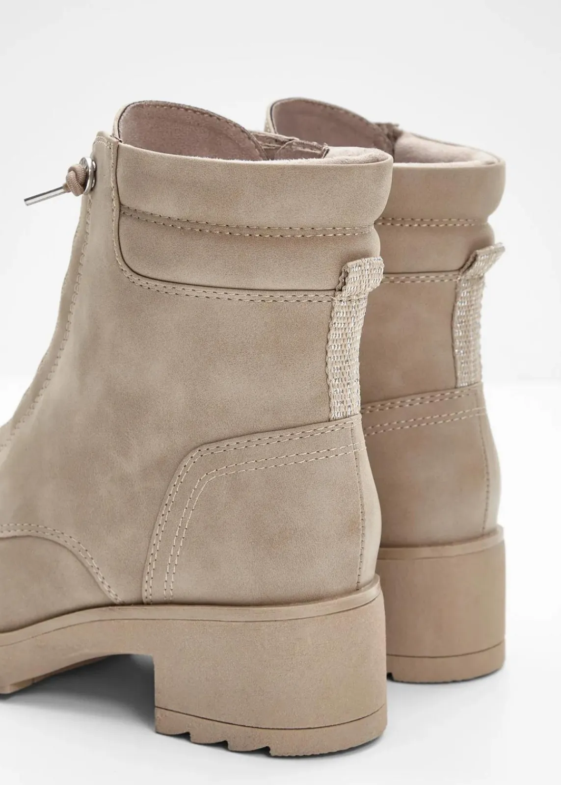 Marco Tozzi High Heels|Boots^Schnürboots taupe