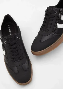 Marco Tozzi High Heels|Sneaker^Sneaker im Retrolook schwarz/weiß