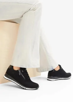 Marco Tozzi Sneaker|High Heels^Sneaker mit Reißverschluss schwarz