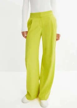 bonprix Hosen|Nachhaltigere Materialien^Marlenehose limettengrün