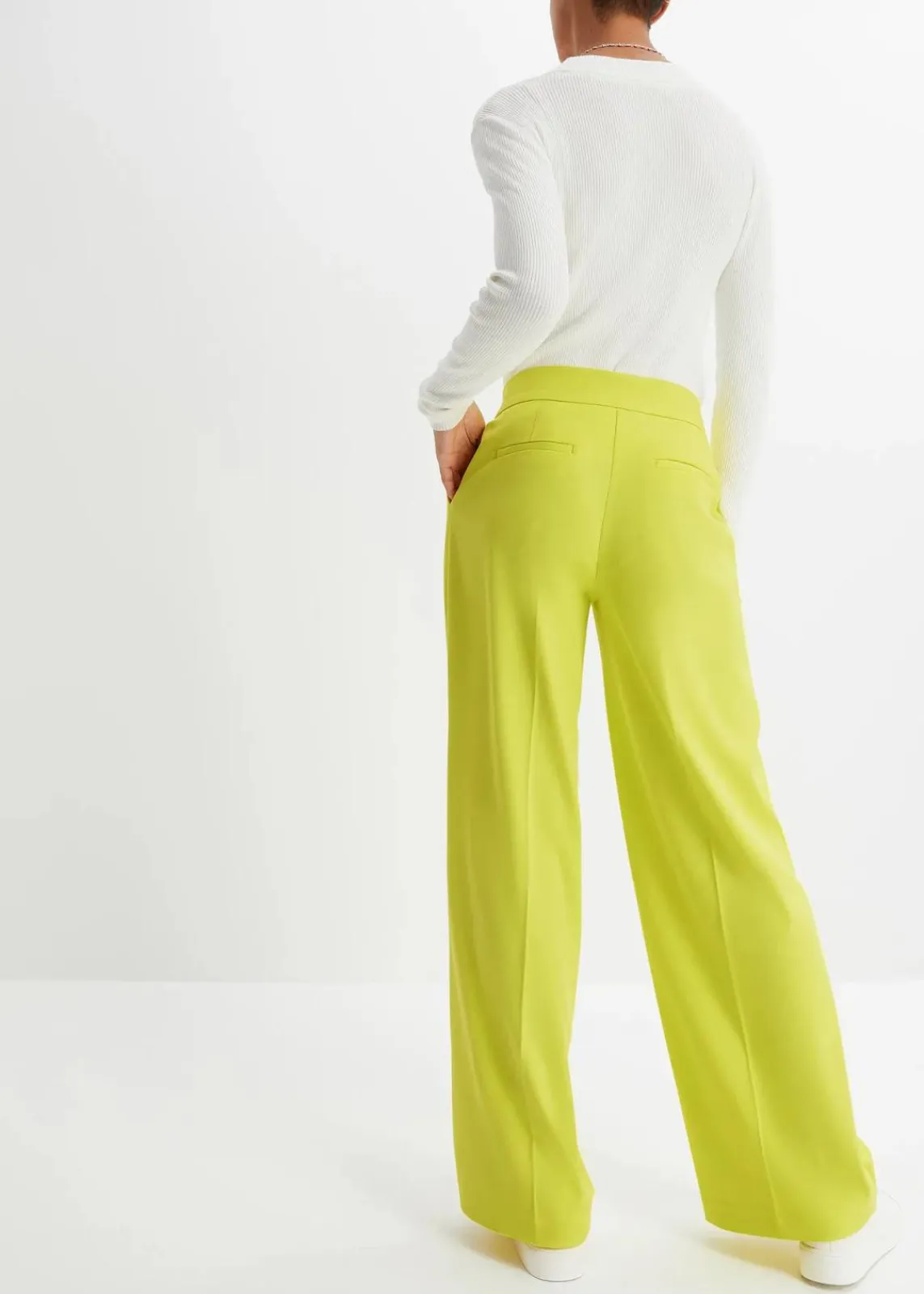 bonprix Hosen|Nachhaltigere Materialien^Marlenehose limettengrün