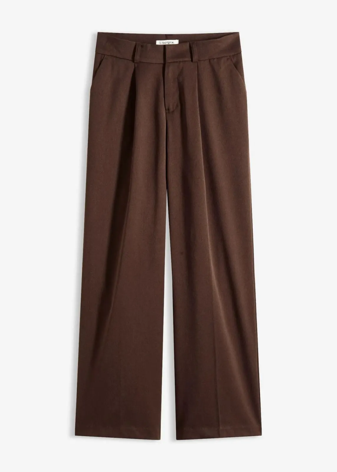 bonprix Bekleidung·Kleider|Nachhaltigere Materialien^Marlenehose dunkelbraun