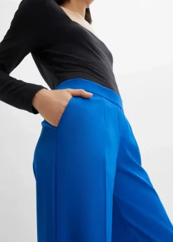 bonprix Bekleidung·Kleider|Hosen^Marlenehose arktikblau