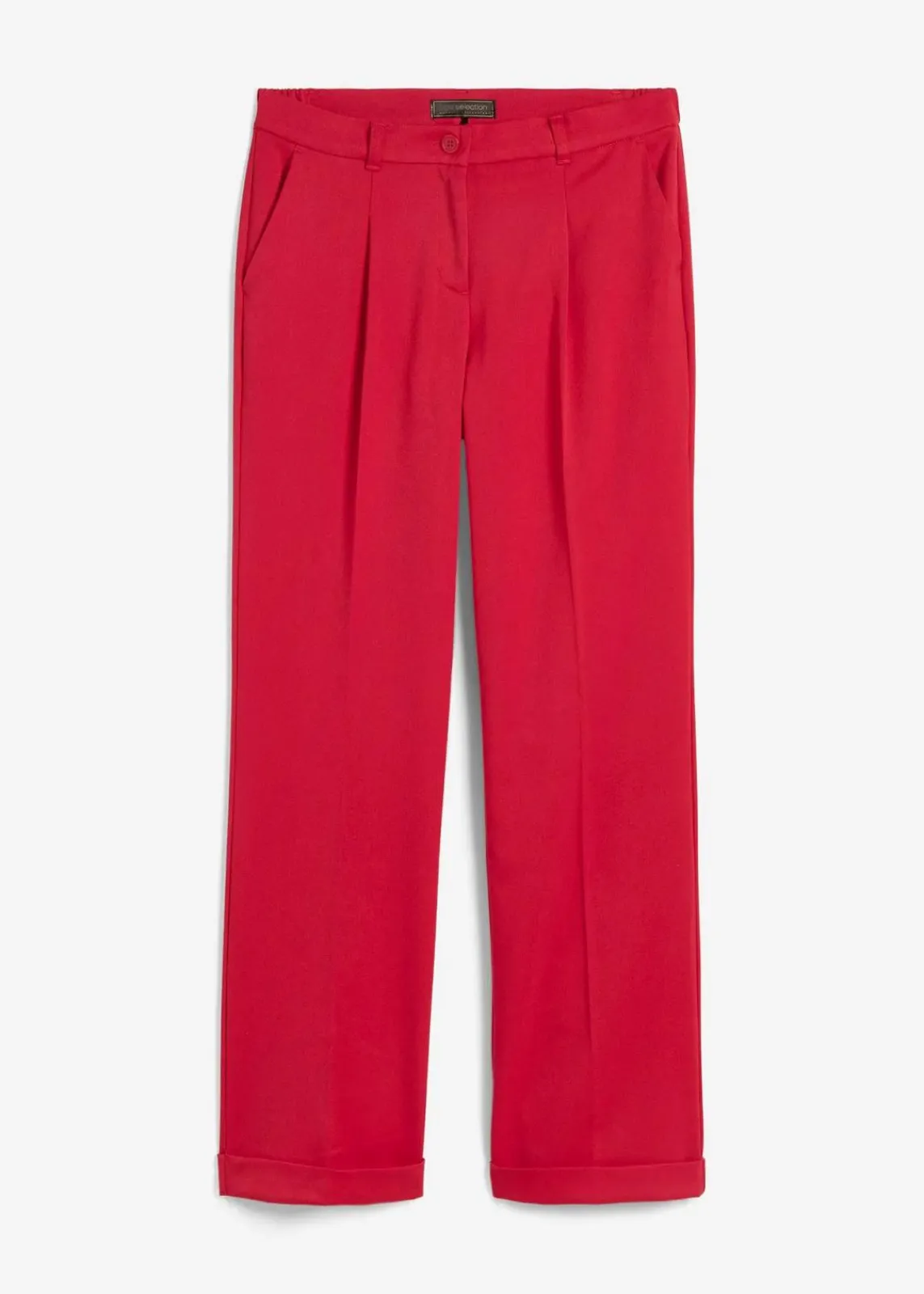 bonprix Hosen|Kurzgrößen^Marlenehose rot