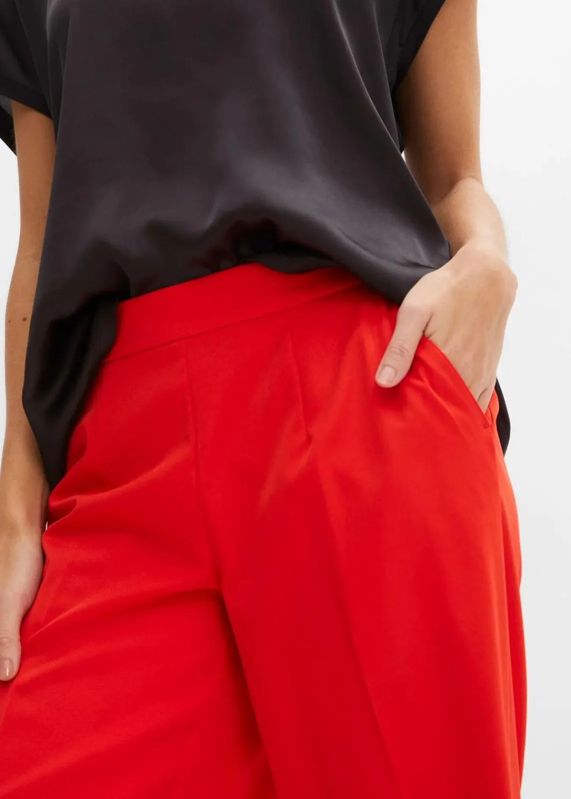 bonprix Hosen|Bekleidung·Kleider^Marlenehose erdbeere