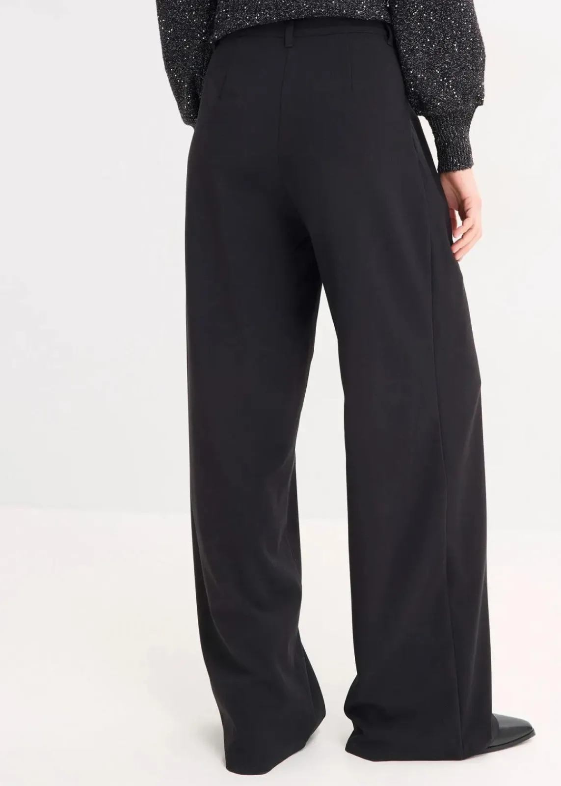 bonprix Bekleidung·Kleider|Hosen^Marlenehose schwarz