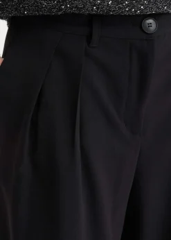 bonprix Bekleidung·Kleider|Hosen^Marlenehose schwarz