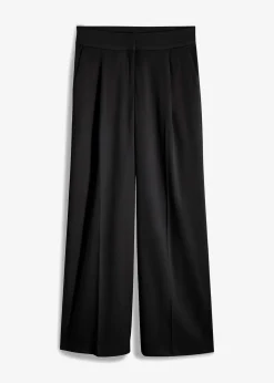 bonprix Bekleidung·Kleider|Nachhaltigere Materialien^Marlenehose schwarz