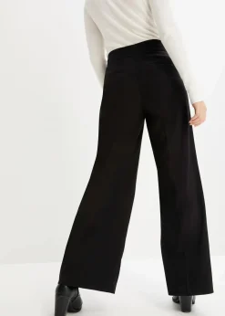 bonprix Bekleidung·Kleider|Nachhaltigere Materialien^Marlenehose schwarz