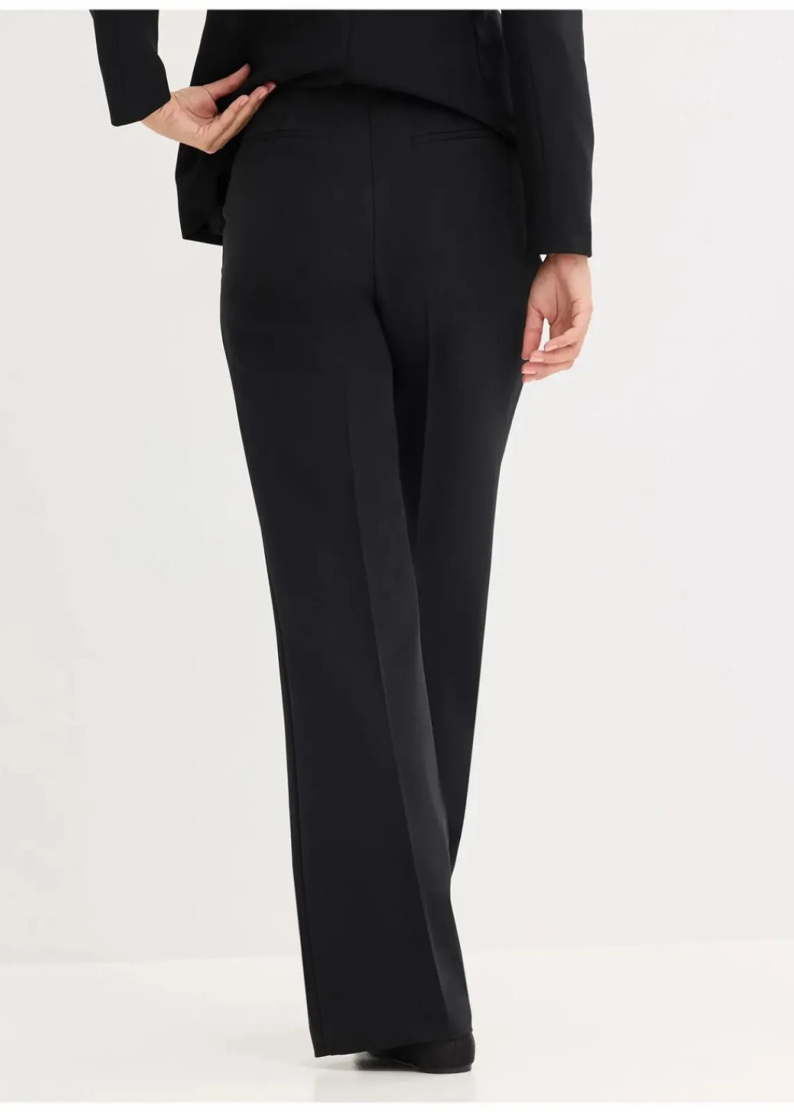 bonprix Bekleidung·Kleider|Festliche Mode^Marlenehose schwarz