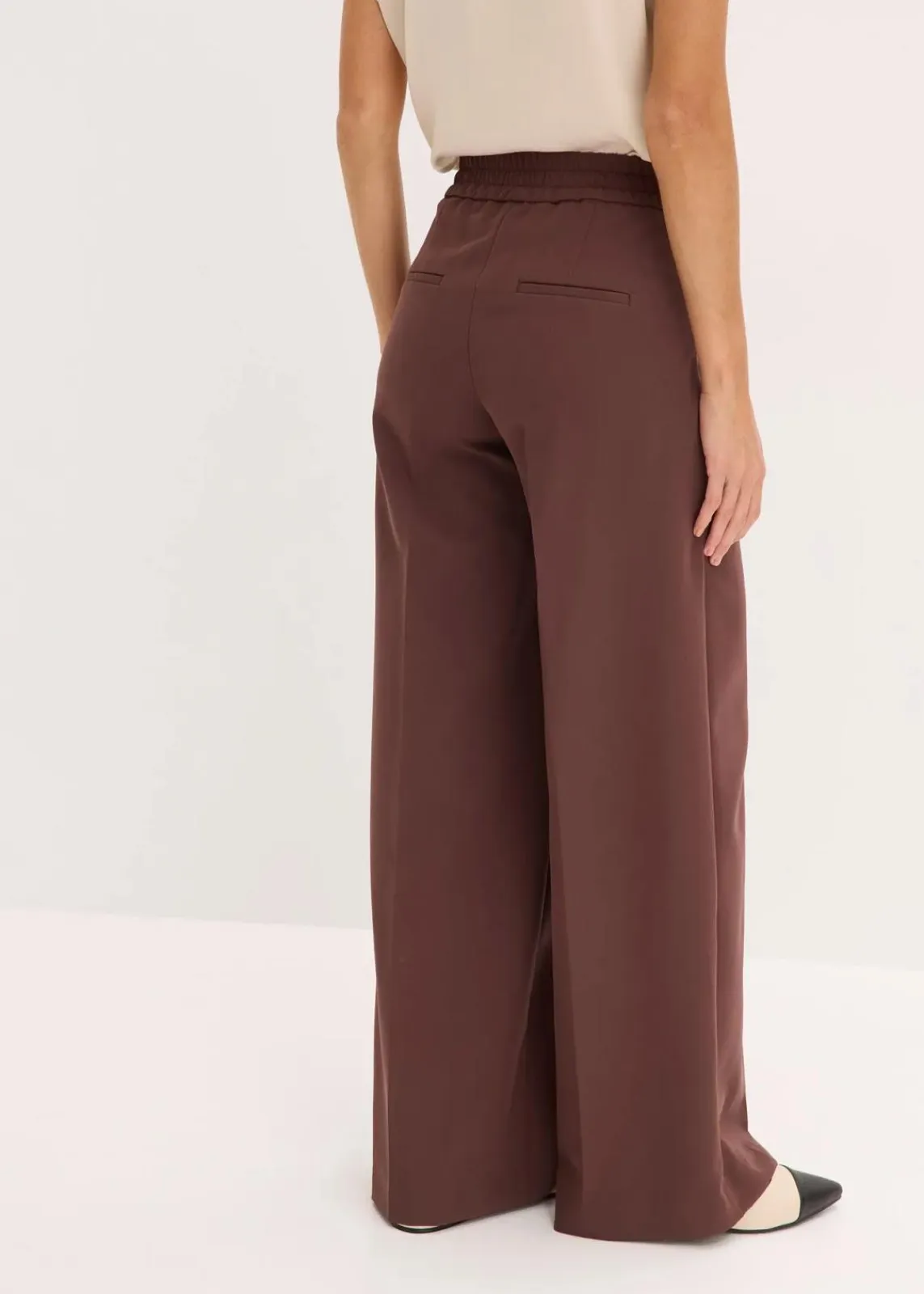 bonprix Bekleidung·Kleider|Hosen^Marlenehose terrabraun