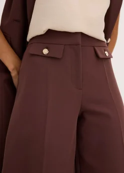 bonprix Bekleidung·Kleider|Hosen^Marlenehose terrabraun