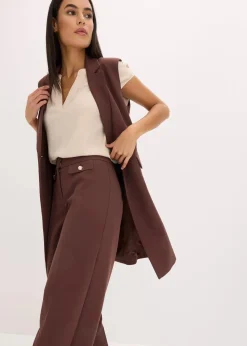 bonprix Bekleidung·Kleider|Hosen^Marlenehose terrabraun