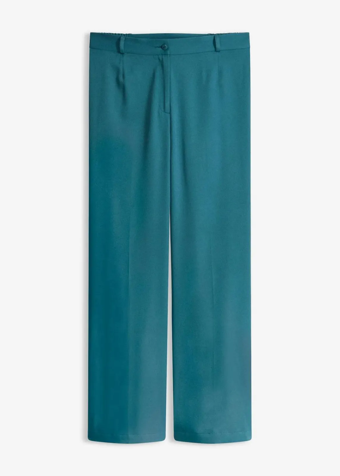 bonprix Kurzgrößen|Bekleidung·Kleider^Marlenehose mit Bequembund pfeffergrün