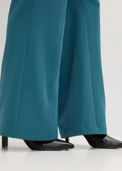 bonprix Kurzgrößen|Bekleidung·Kleider^Marlenehose mit Bequembund pfeffergrün