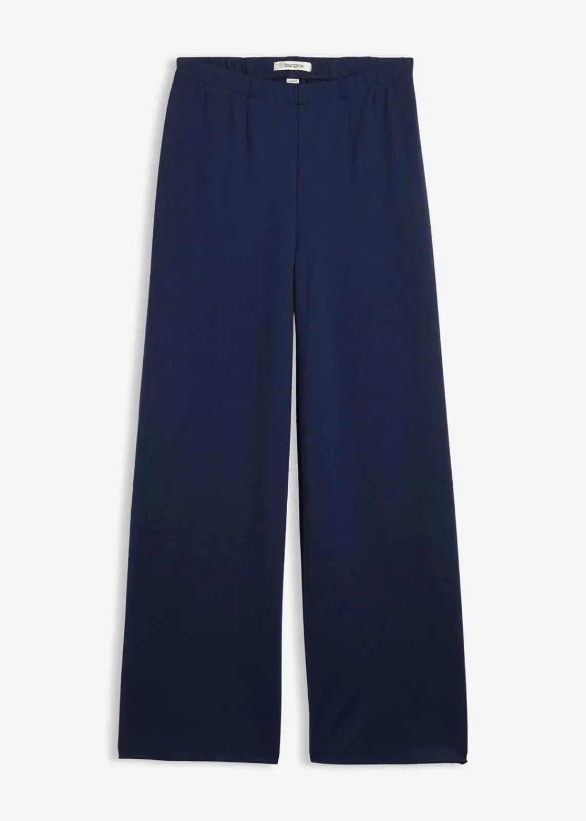 bonprix Hosen|Bekleidung·Kleider^Marlenehose aus bequemen Punto di Roma dunkelblau